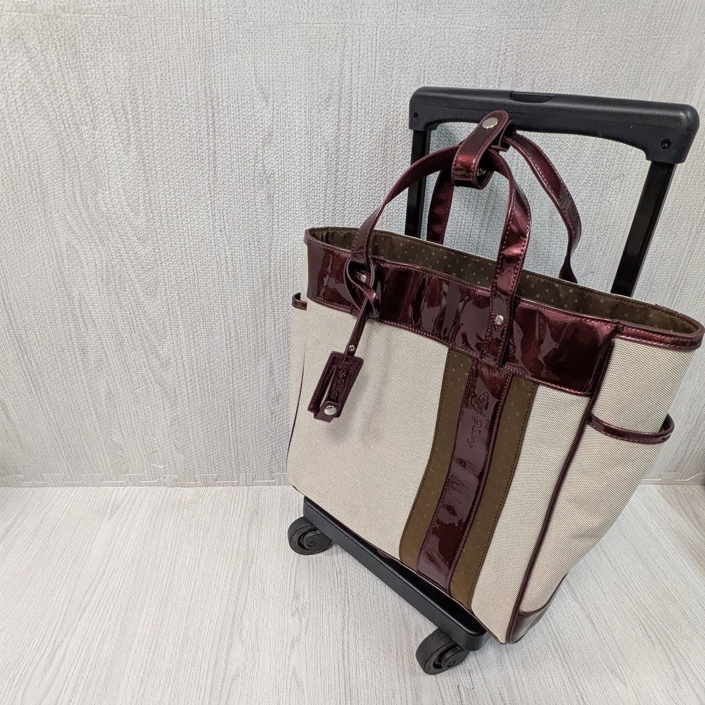 希少 良品 スワニー キャリーケース WB-0930 swany ボルドー 4輪