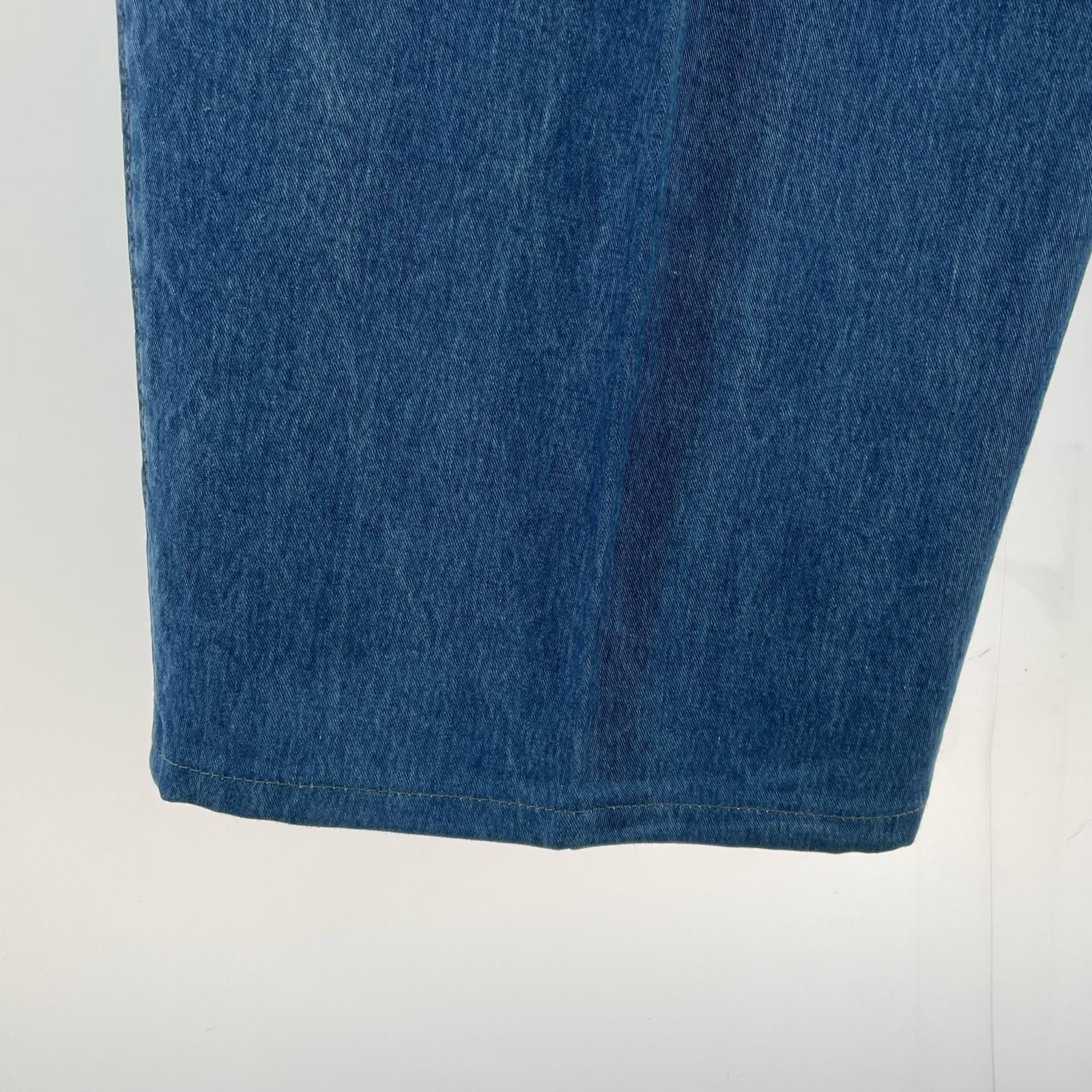 THE RERACS デニム・ジーンズ THE WIDE DENIM 46 ｲﾝﾃﾞｨｺﾞ - メルカリ