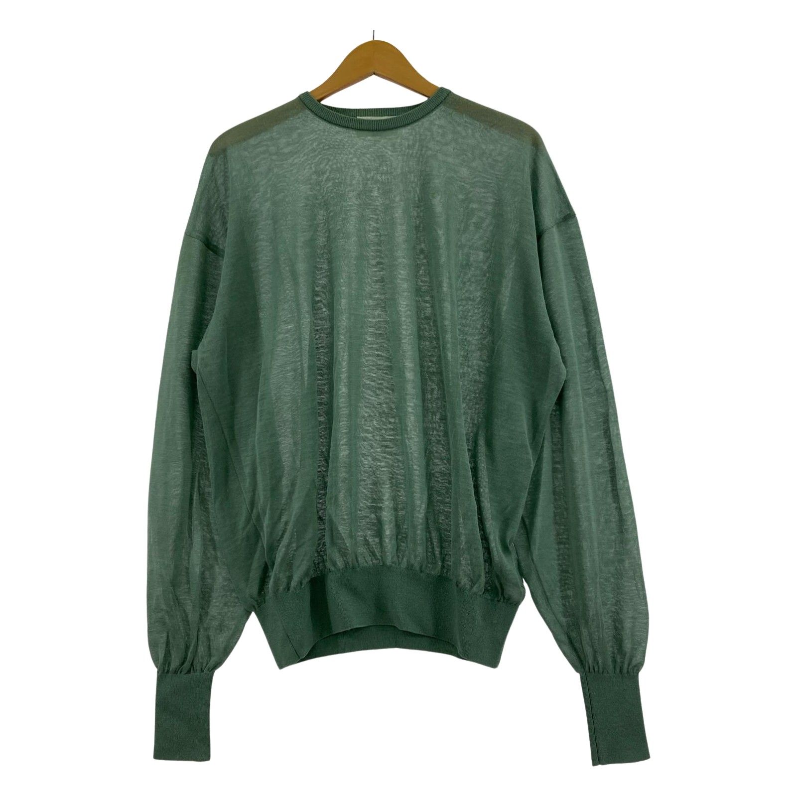 トップス herill 23SS Rummy High gauge crew neck 2 HERILL Rummy Highgauge Crewneck 2 ｸﾞﾘｰﾝ - メルカリ
