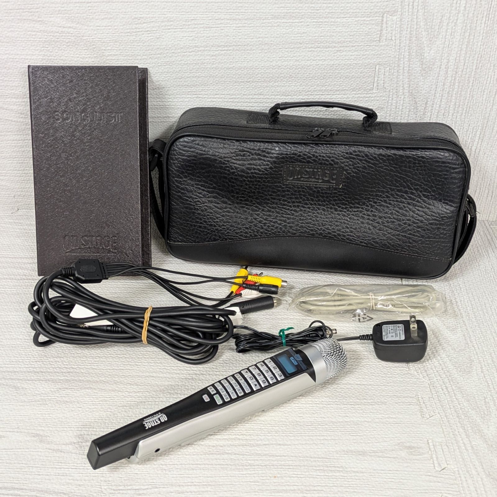 ON STAGE オンステージ Z-PK1200G カラオケ マイク ACケーブル SONG