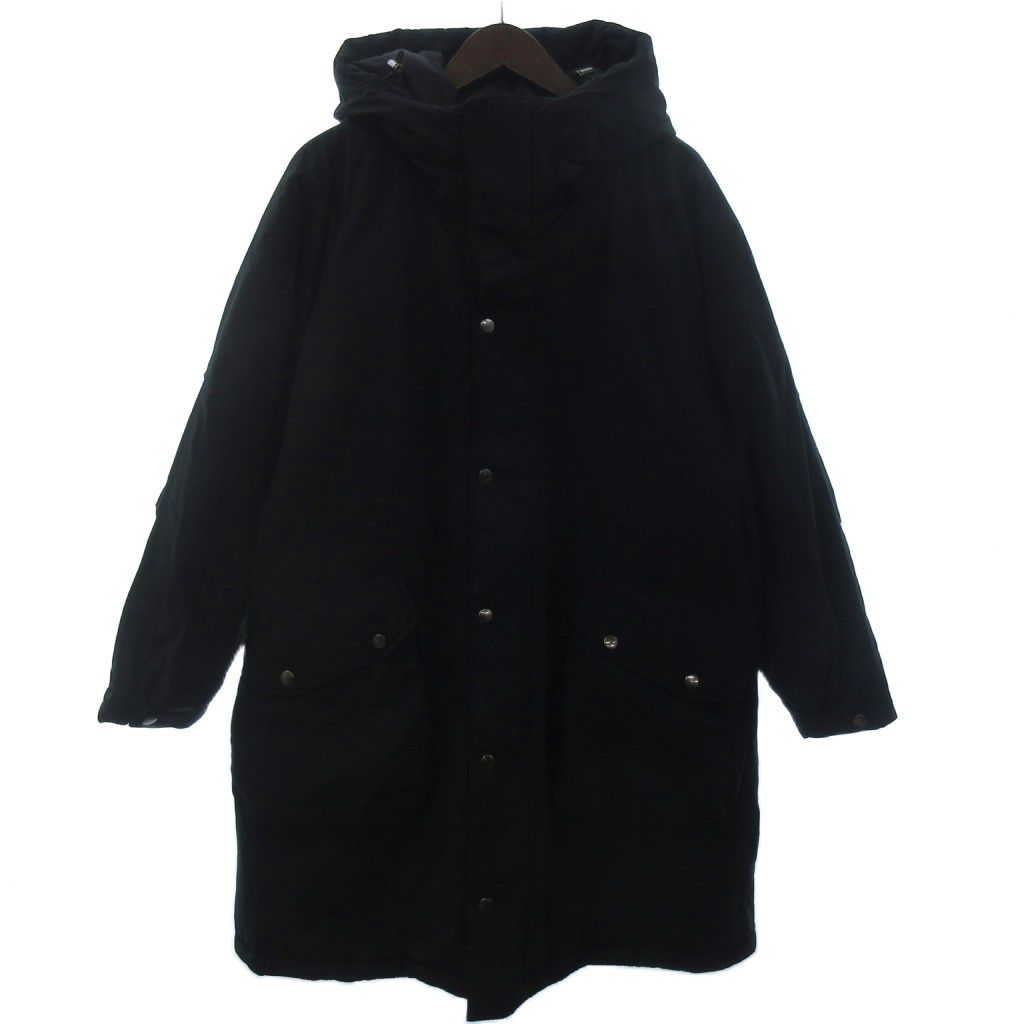 オーディエンス Audience ソロナ デュポン 中綿 M-90 モッズコート AUD 7156 黒 ブラック 2