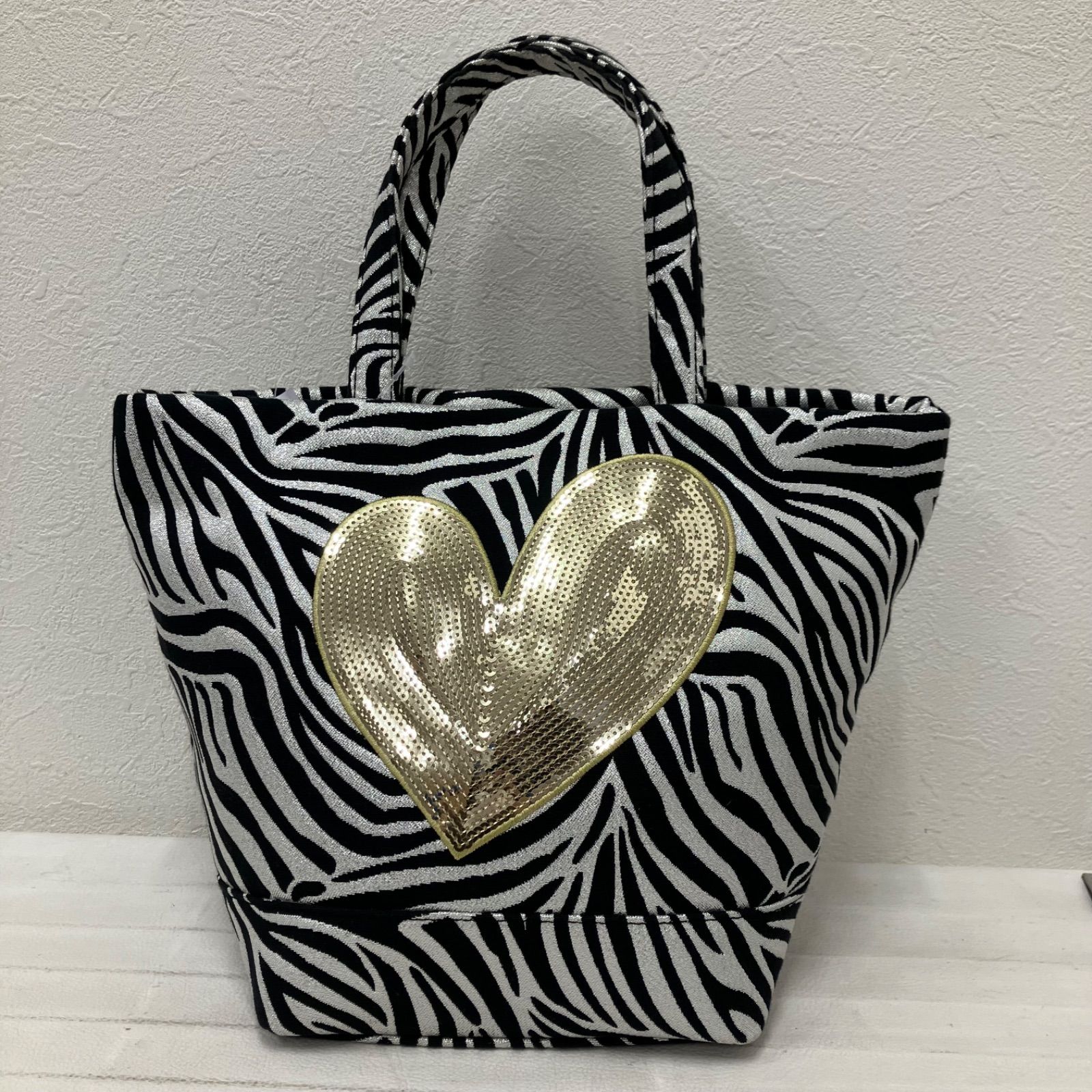 7468 良品 Think Bee! シンクビー！ ハンドバッグ ファンキーゼブラ