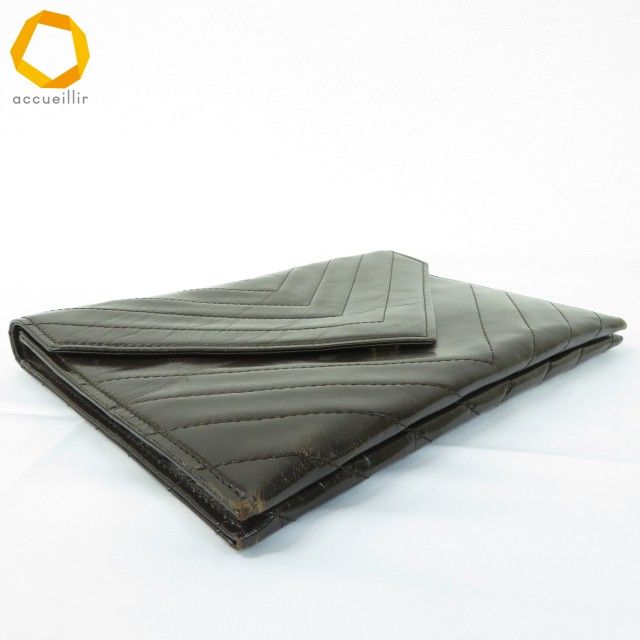 ab イヴサンローラン 最高 Yves Saint Laurent クラッチ パーティー