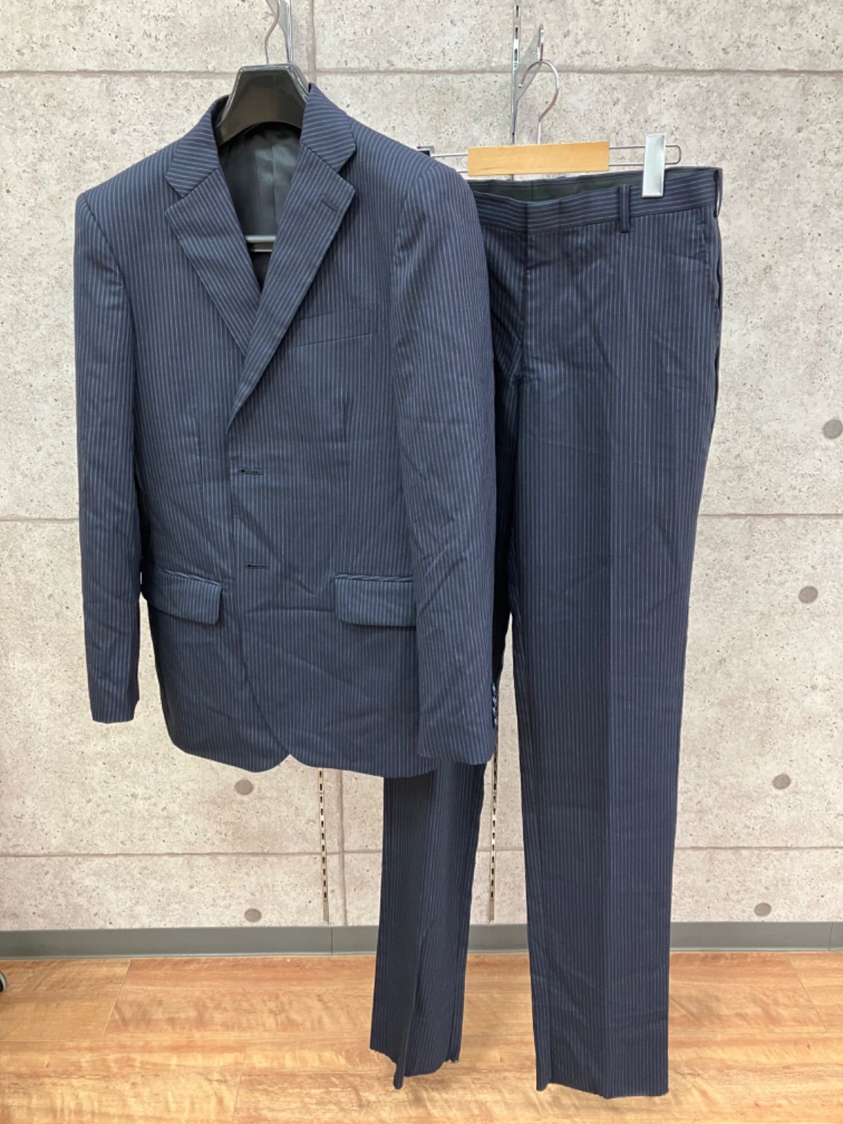 in the groove ビジネス ジャケット L ネイビー