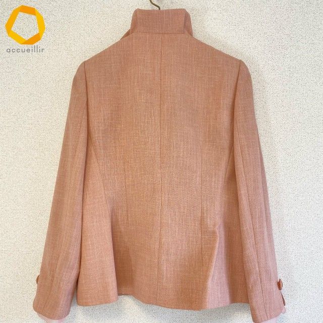 anc ベラ 銀座マギー VELLA ジャケット ピンク フリル レディース 972009