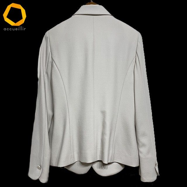 anc レリアン Leilian ジャケット グレー レディース 983140