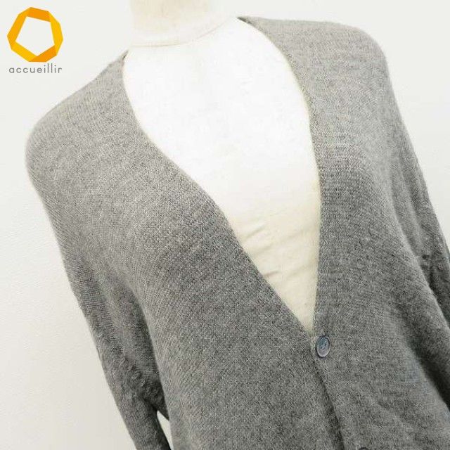 パドカレ Pas de calais アルパカ ニット カーディガン トップス