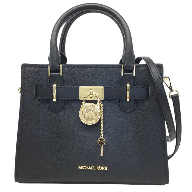 MICHAEL KORS HAMILTON サッチェル スモール 2WAY 黒 セール】HAMILTON サッチェル スモール（ハンドバッグ）｜MICHAEL KORS