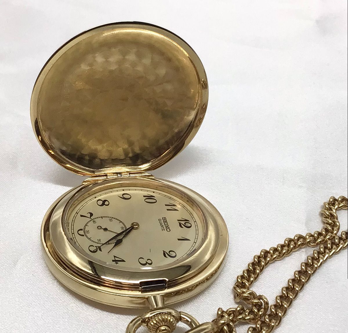 懐中時計　② ジャンク　部品　修理 SEIKO 懐中時計 区制功労者表彰記念 8D0319 2G28-0030 ジャンク 稼働し