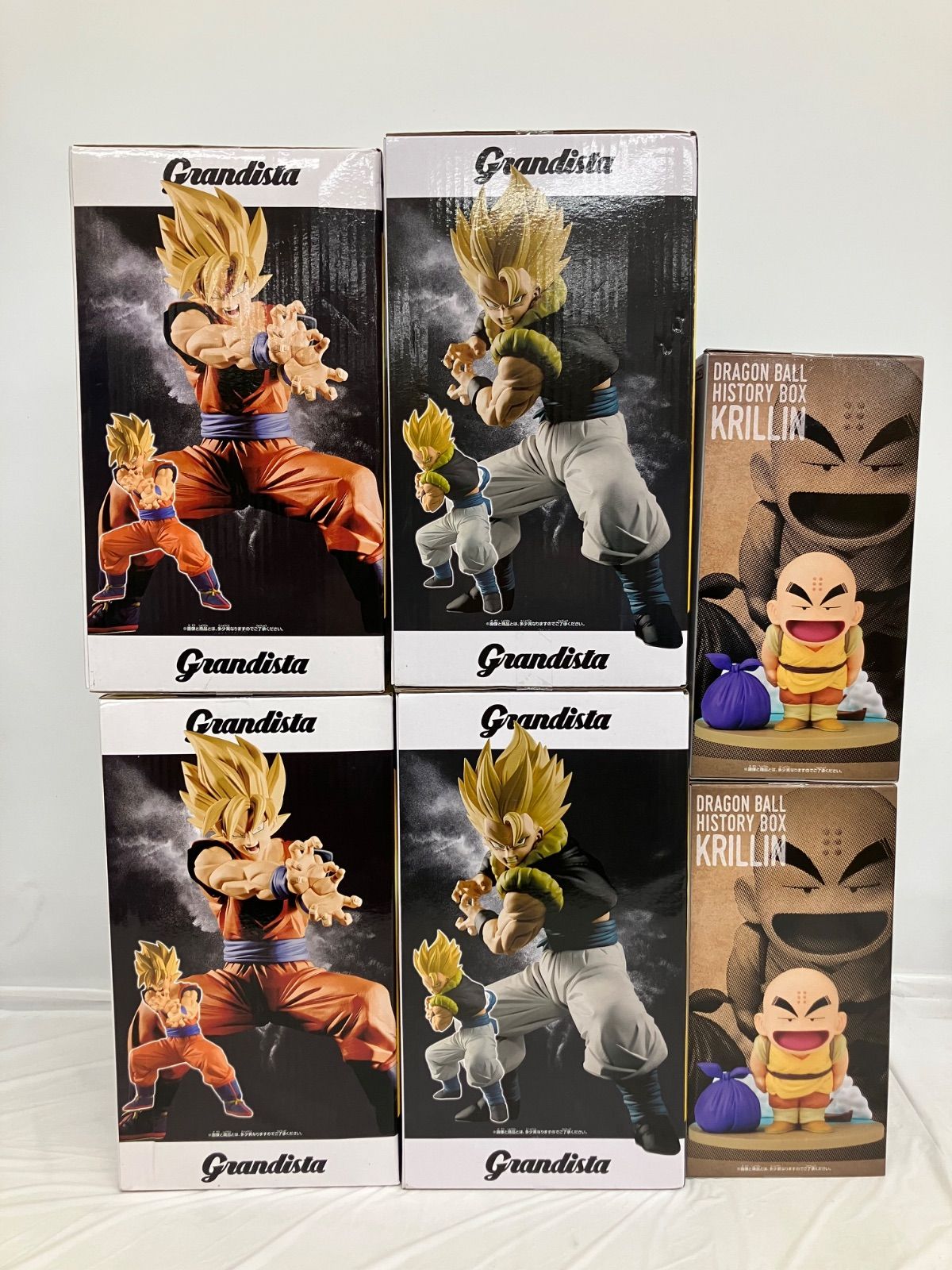 未開封 ドラゴンボール Grandista History Box 孫悟空 ゴジータ