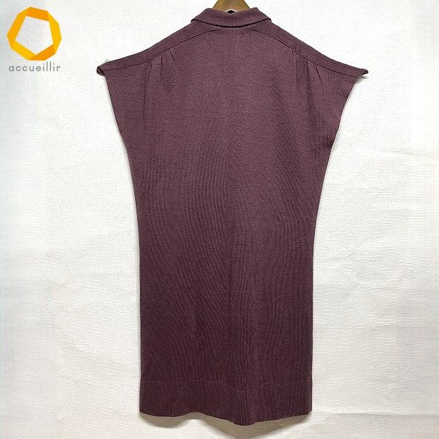 snc サイトウトヨコ 斉藤都世子 ワンピース 紫系 ニット レディース 955050