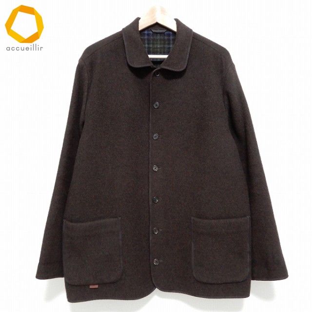 wnc パパス Papas ジャケット L こげ茶 メンズ 977923