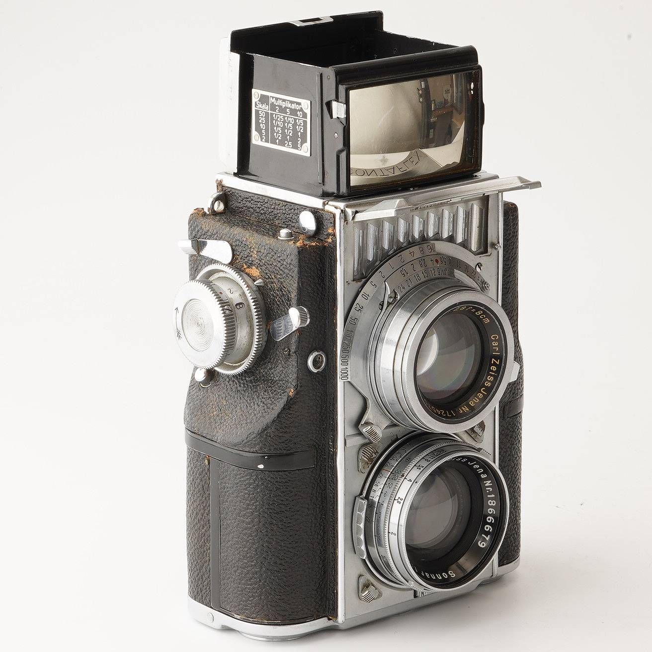 カメラ Carl Zeissコンテッサ ジャンク フィルムカメラ レトロカメラ