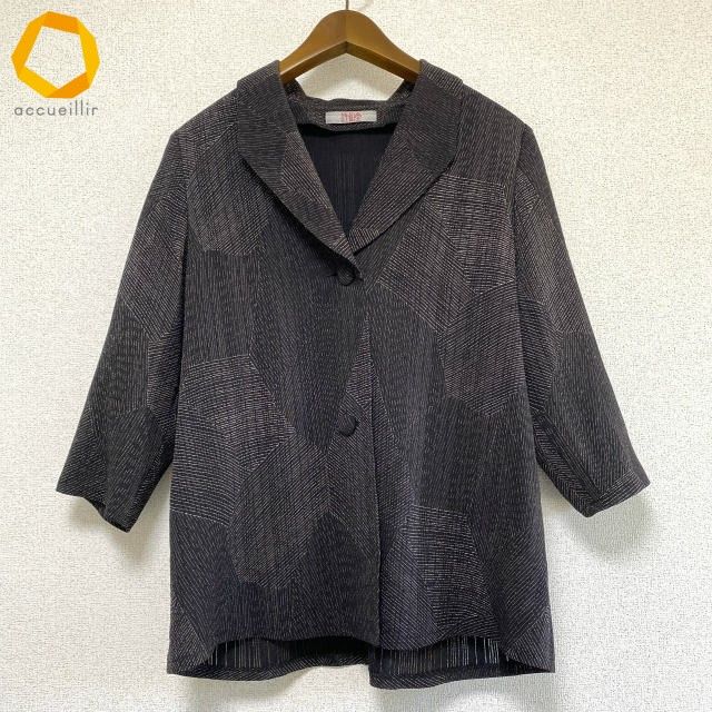 美品】詩仙堂　ヒトシタムラ　日本製　シセンドウ　上着　羽織り　アンサンブル 美品】詩仙堂 ヒトシタムラ 日本製 シセンドウ 上着 羽織り アンサンブル