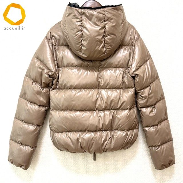 wnc デュベティカ DUVETICA ジャケット 42 ベージュ系 黒 ダウン