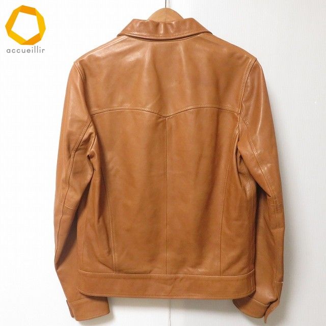 EMMETI レザージャケット　キャメル色 楽天市場】エンメティ EMMETI レザージャケット 2ndタイプ ショート