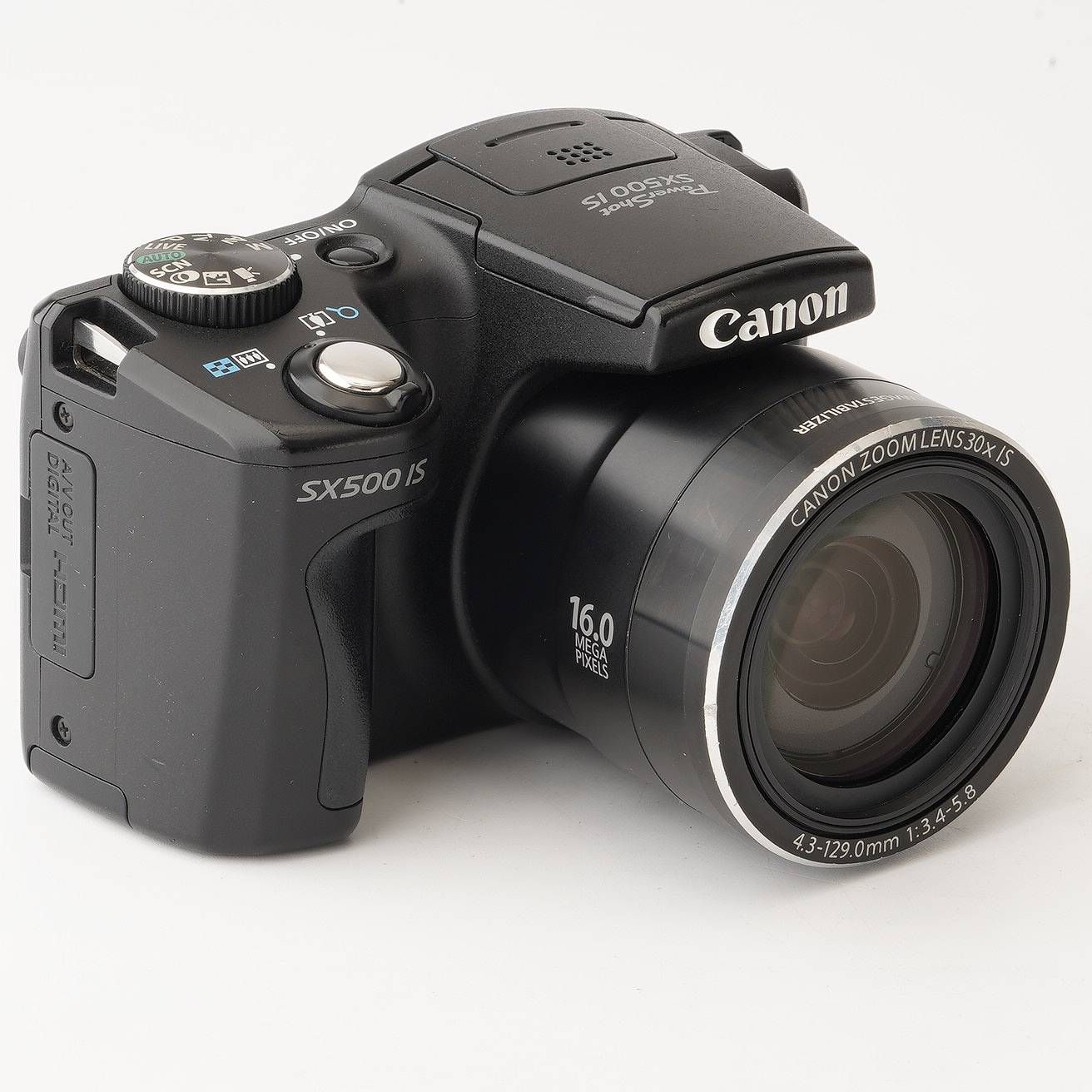 キヤノン Canon PowerShot SX500 IS ブラック コンパクトデジタル