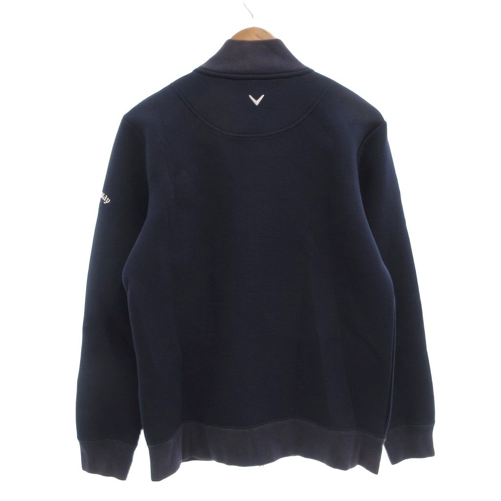 キャロウェイ CALLAWAY ジャケット ブルゾン L ジップアップ 紺