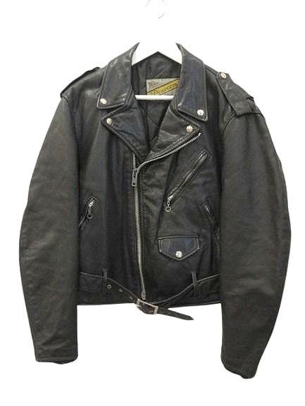 ショット SCHOTT 80s 90s ダブルライダースジャケット 42 黒 ブラック