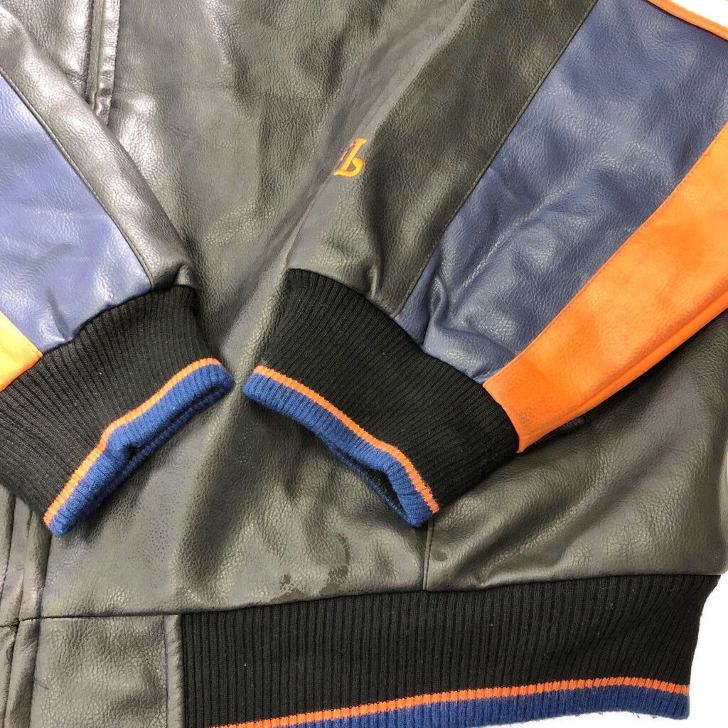 NFL デンバー・ブロンコス フェイクレザー スタジアムジャケット プロ