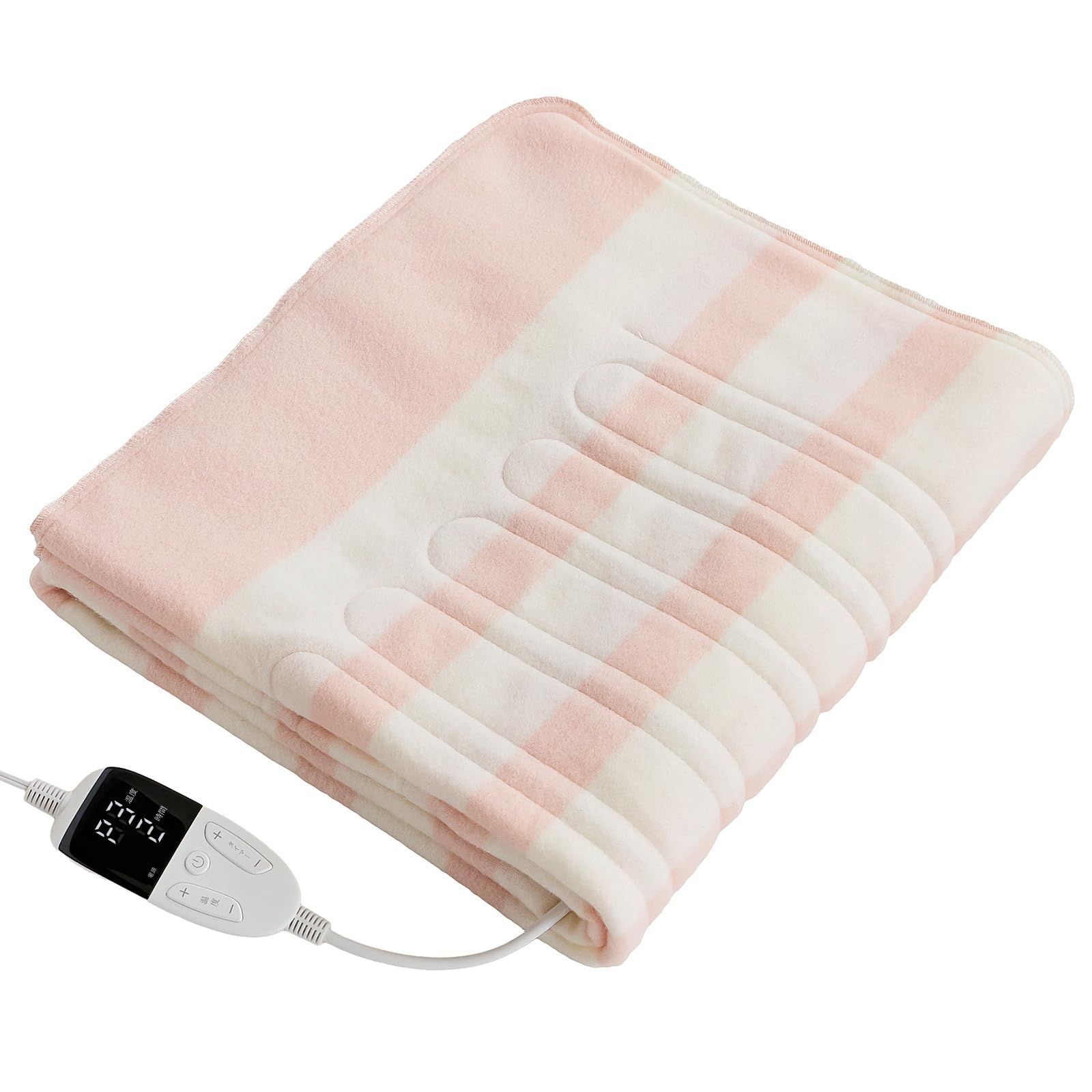 電気毛布 敷き 掛け兼用 洗える 10段階タイマー 6段階温度調整 140