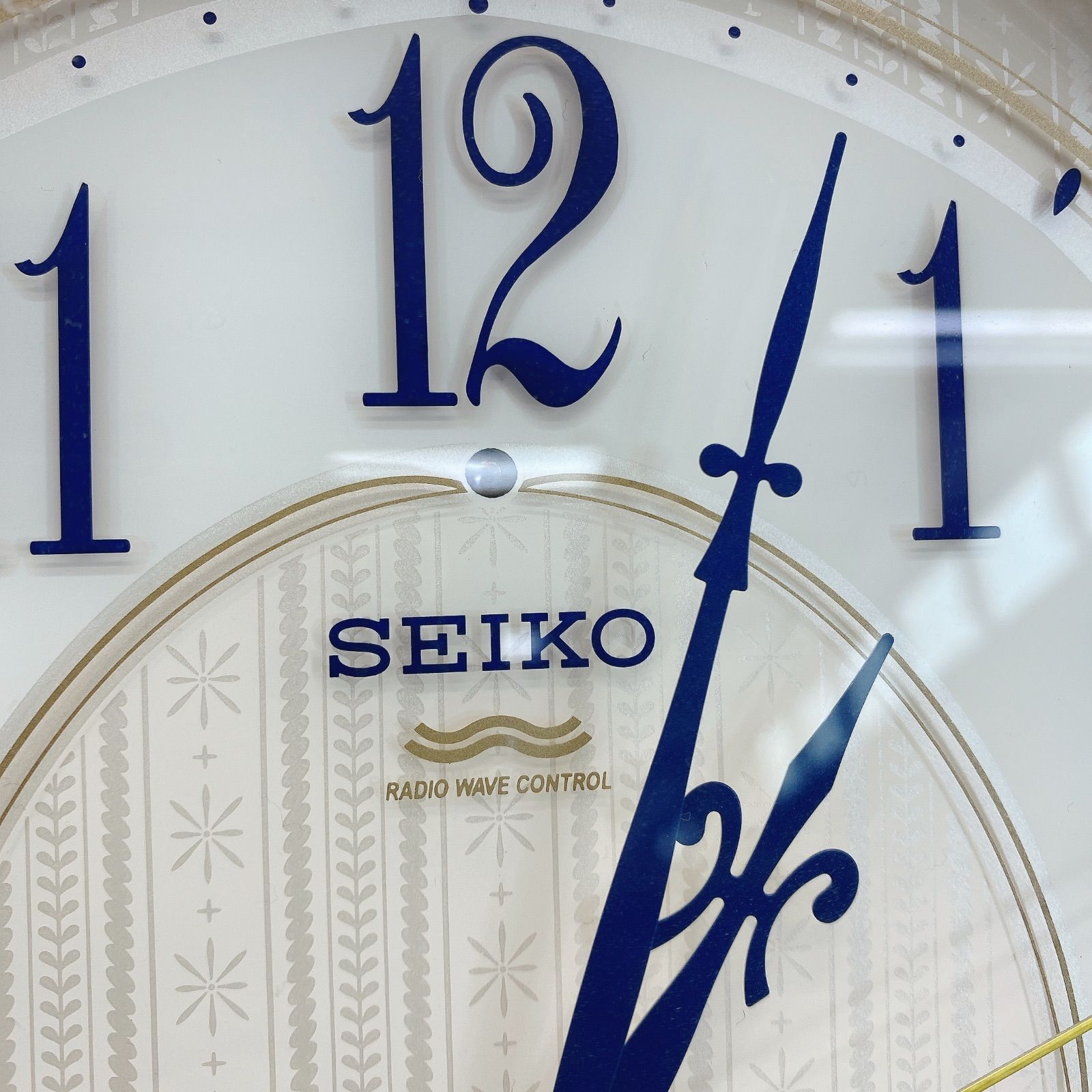 SEIKO Wave Symphony 電波時計 掛け時計 □ SEIKO WAVE SYMPHONY ウェーブシンフォニー 壁掛け時計 電波時計