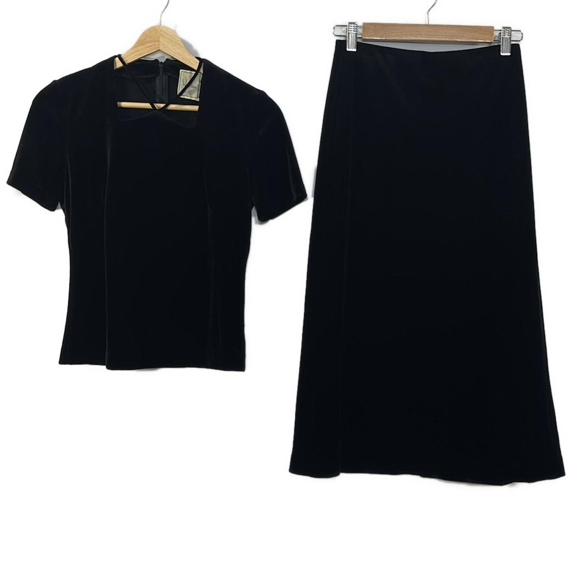 Sybilla シビラ スカートセットアップ レディース 黒