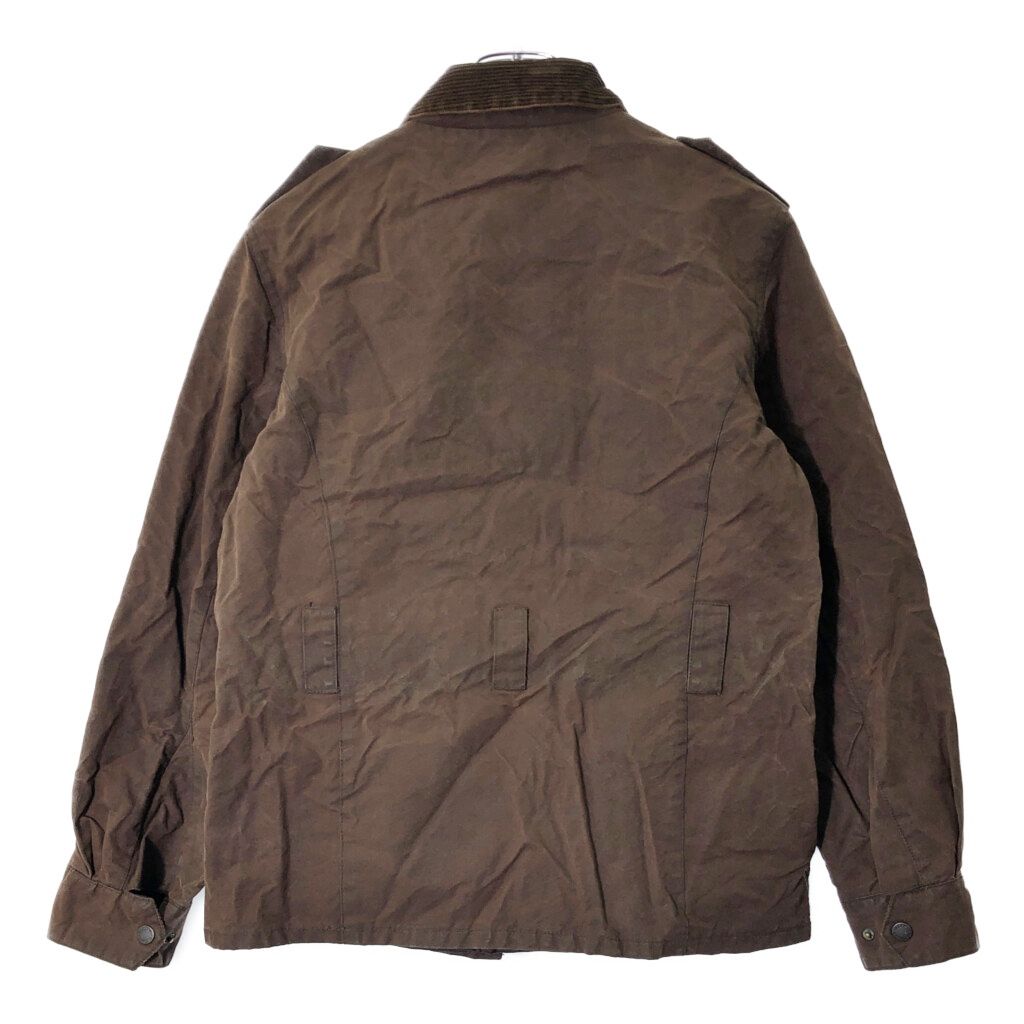 イングランド製 Mc Orvis マックオービス オイルドジャケット ブラウン レディース S 古着 V 9686