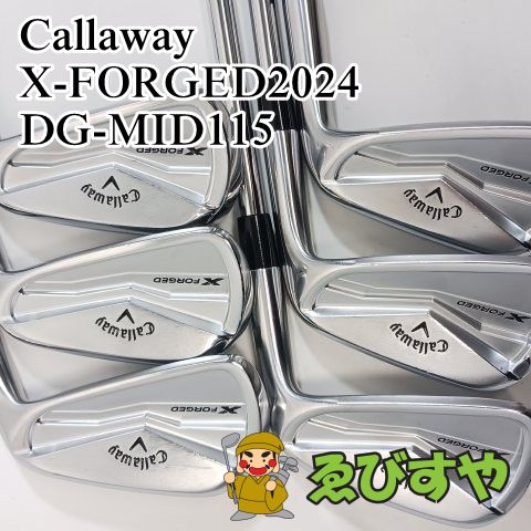 入間 アイアンセット キャロウェイ X DG MID 115 S 200 33 7056