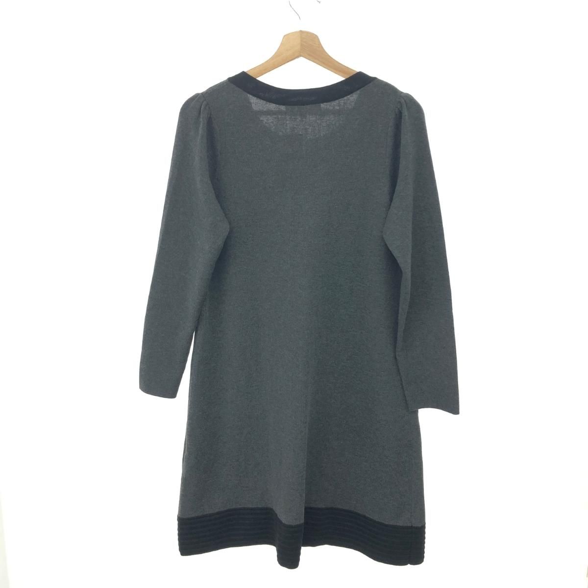 Super Beauty スーパービューティー ニットワンピース 大きいサイズ:44