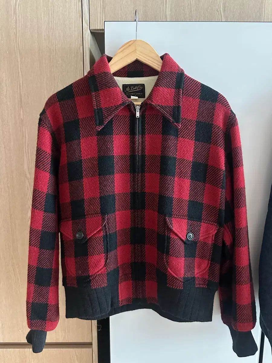 At Last Co アットラスト レッド CHECK ジャケット