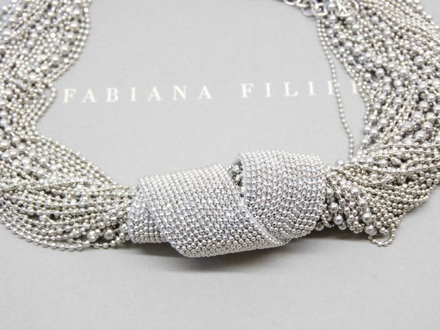 3F 美品 FABIANA FILIPPI ファビアナ フィリッピ □ チョーカー 