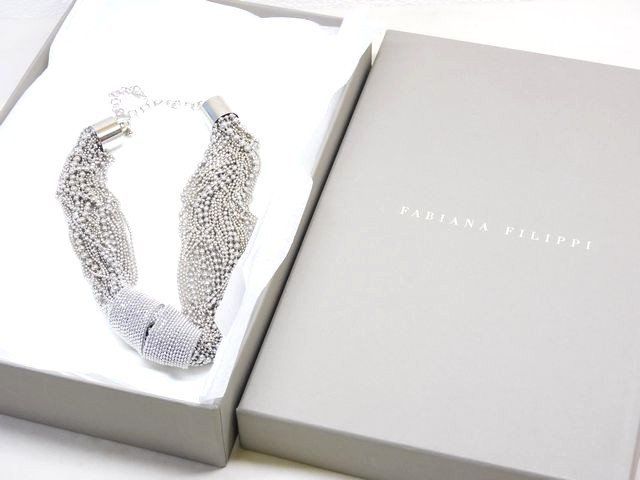 3F 美品 FABIANA FILIPPI ファビアナ フィリッピ □ チョーカー 