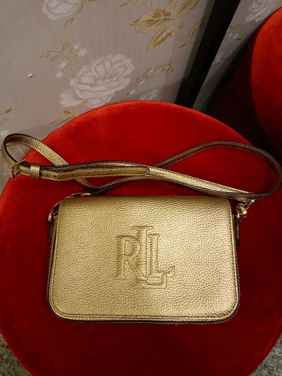ラルフローレン 金色 クロスバッグ バッグ