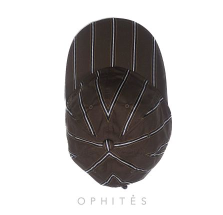 OPHITES SANCTUM STRIPE 6 P CAP BROWN