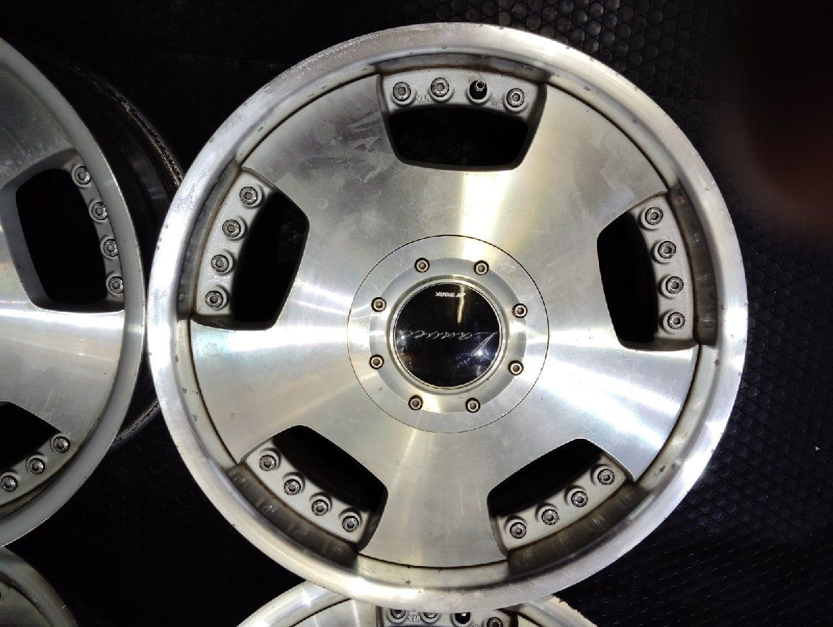 WORK Lanvec ランベック 社外ホイール 17インチ 4本 7 J 4 H 3 42 ディッシュ