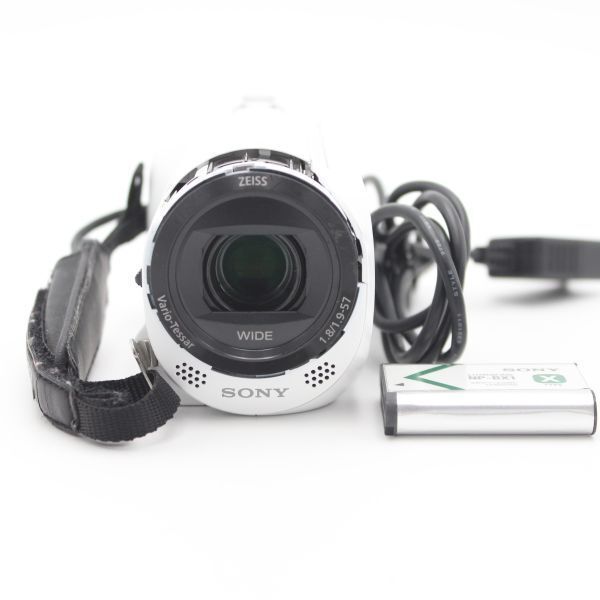 【美品】SONY HDR-CX470 ホワイト Amazon | SONY(ソニー) ビデオカメラ Handycam HDR-CX470 ホワイト