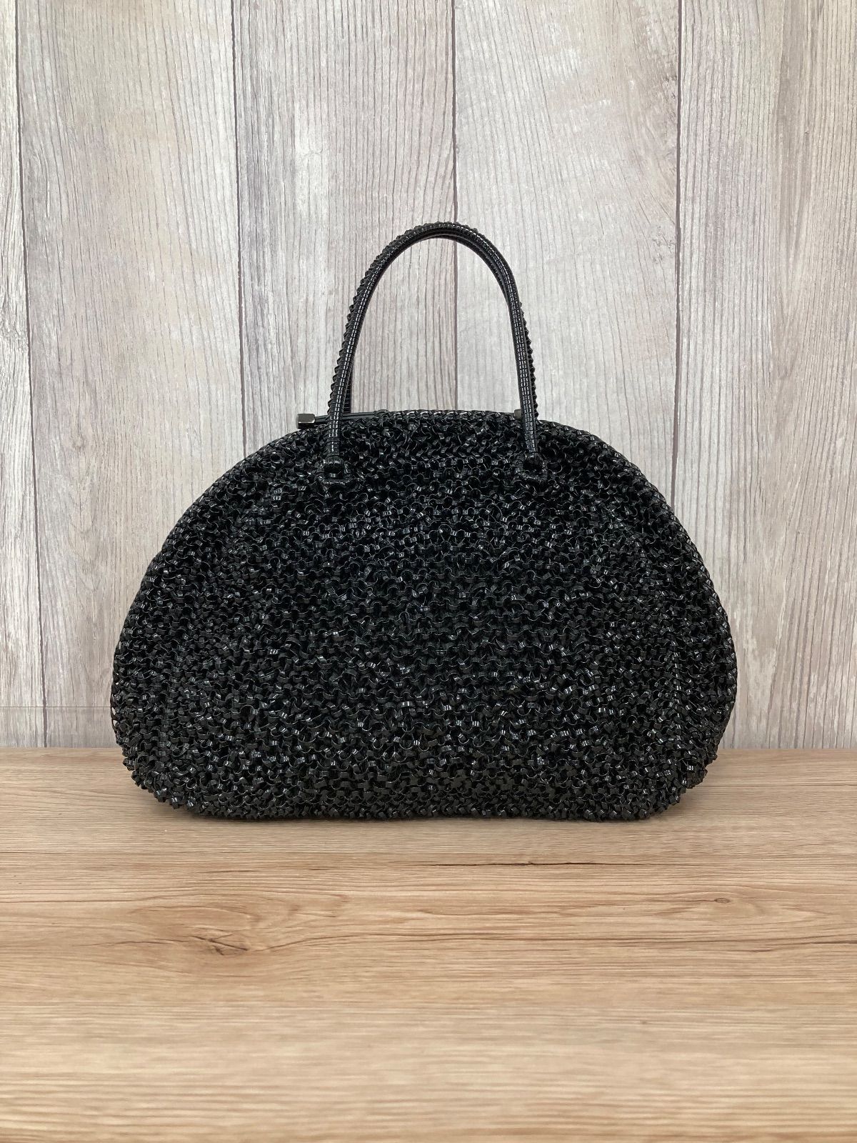 ANTEPRIMA アンテプリマ ワイヤーバック ボストン ブラック 衣料品