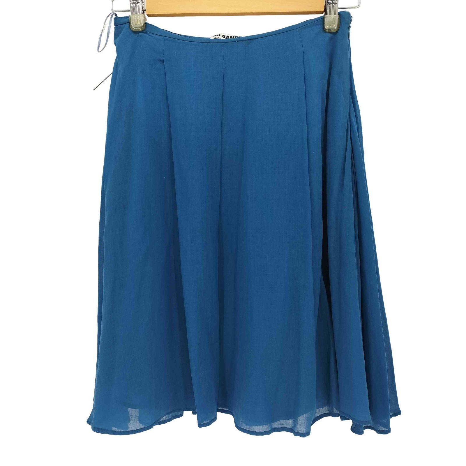 JIL SANDER スカート　ウール　ジルサンダー JIL SANDER（ジルサンダー） 13AW プリーツウールスカート ネイビー 34