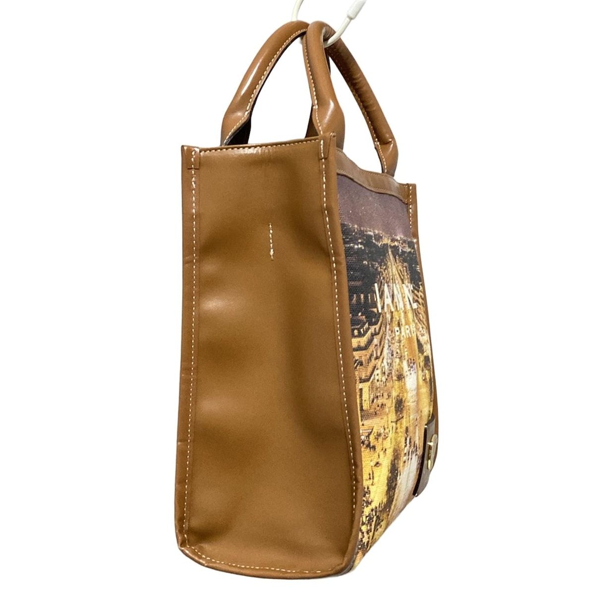 ATAO(アタオ) トートバッグ - ダークブラウン×ブラウン×マルチ IANNE