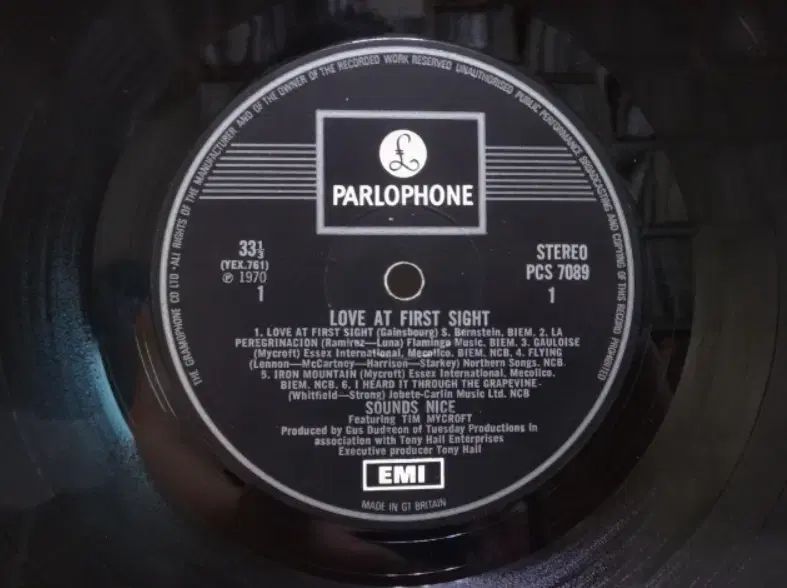 UK LP Sounds Nice ー 1970 年 早い