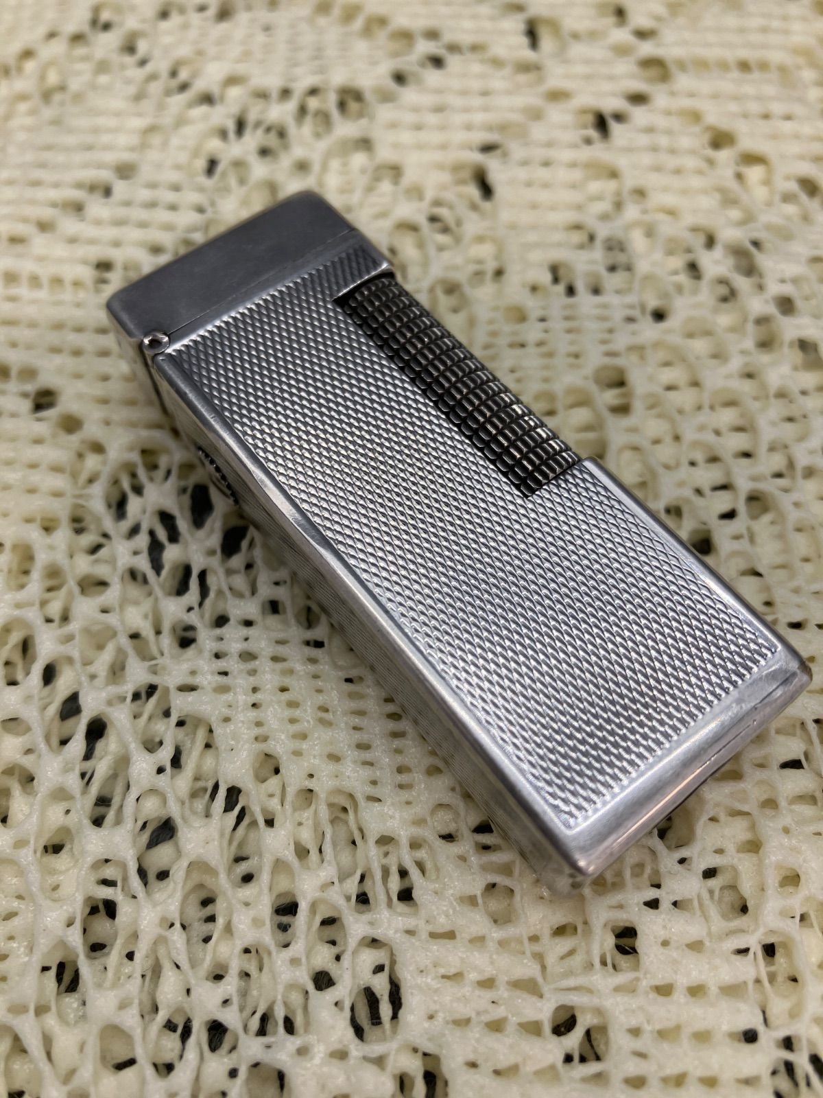 dunhill ダンヒル ローラーガスライター 銀色 着火未確認 ダンヒル