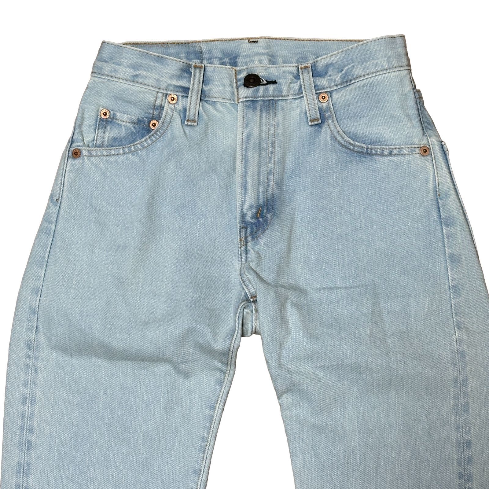 LEVI'S 505-0217 トルコ製 テーパードデニム ライトブルー サイズW24