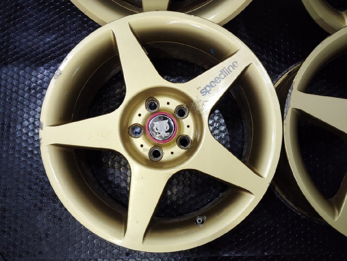 スピードライン 社外ホイール 16インチ 4本 50 レガシィ等
