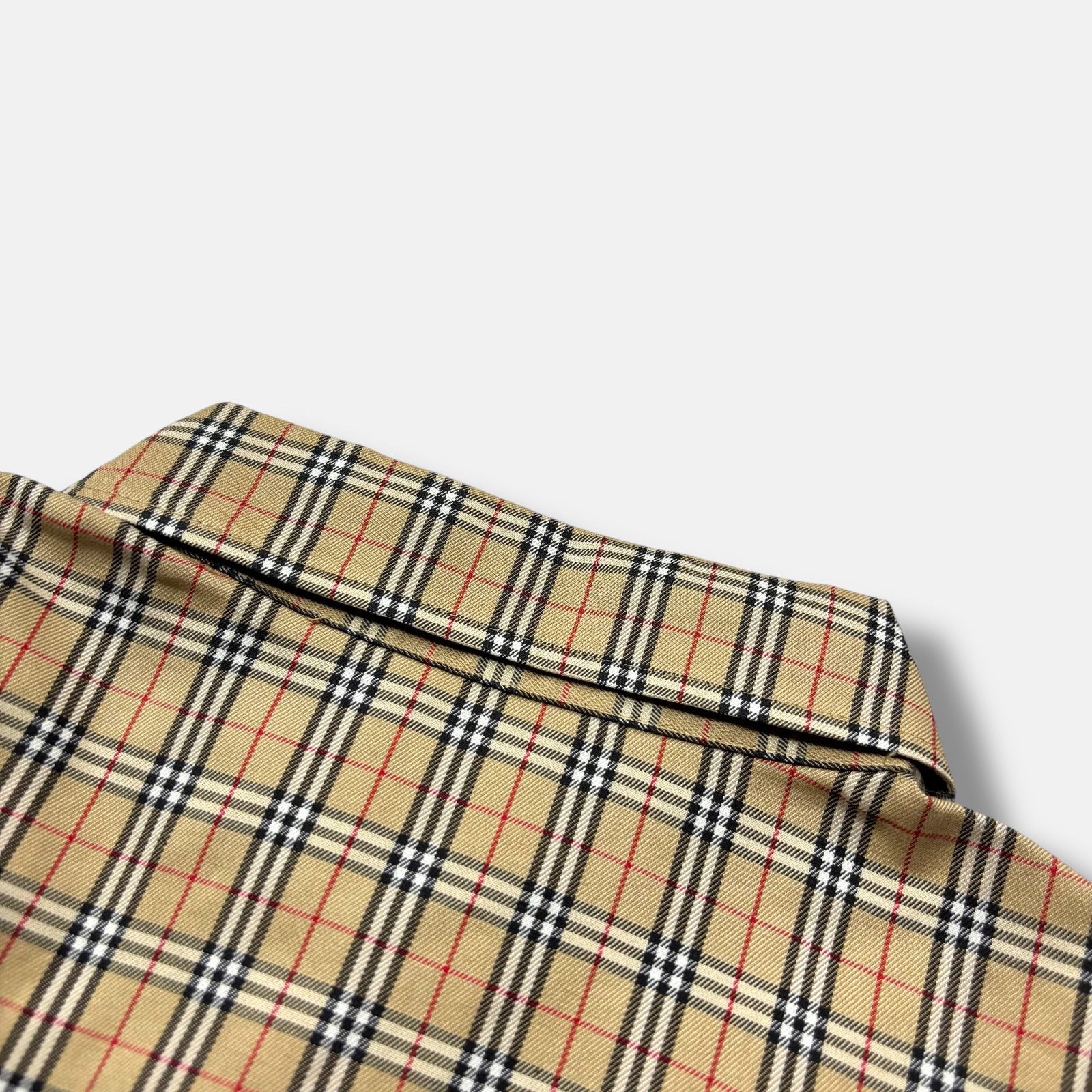 BURBERRY GOLF ノバチェックシャツ ベージュ系 L - メルカリ