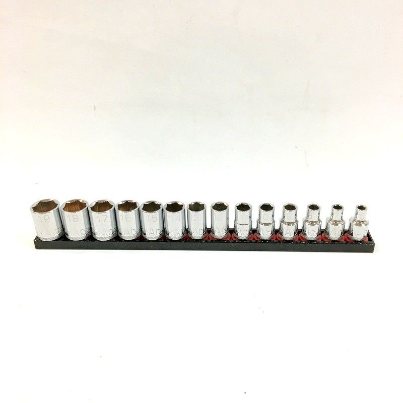 MAC tools マックツール 3 8 6角 メトリック ソケットセット 6～19 mm セット ハンドツール DW 3722