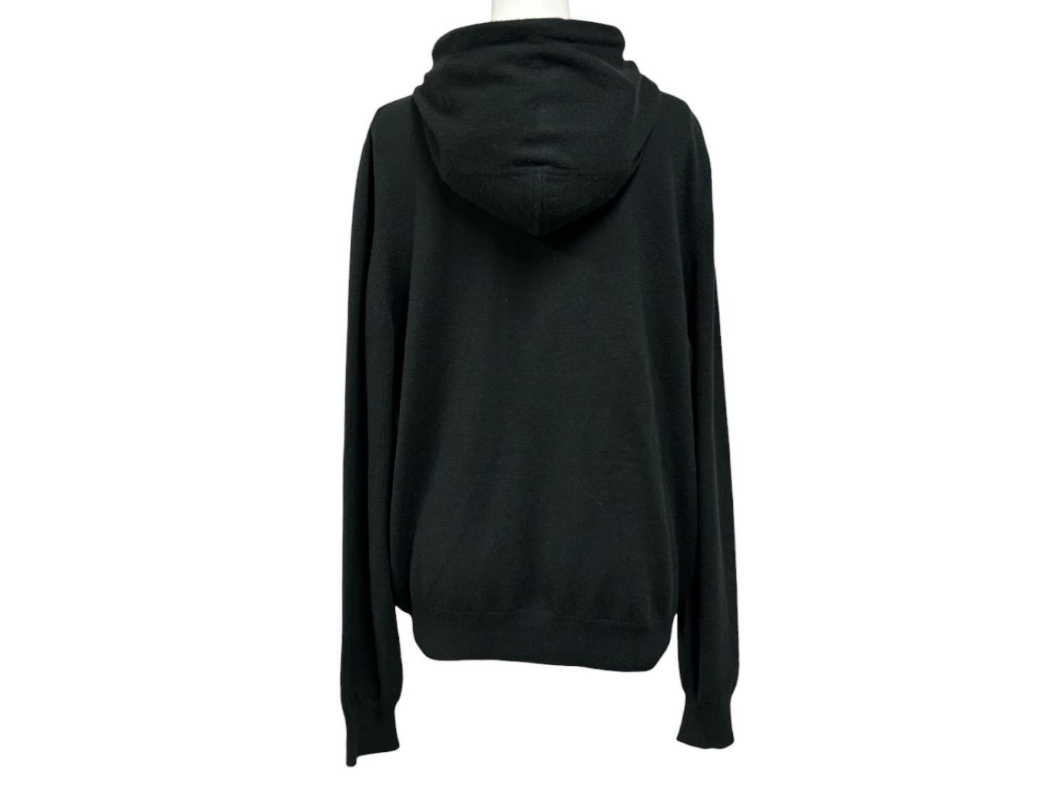 HERMES エルメス ジップアップフーディー パーカー サイズM カシミヤ スウェード ダークグリーン ヴィンテージ 4 b 010323