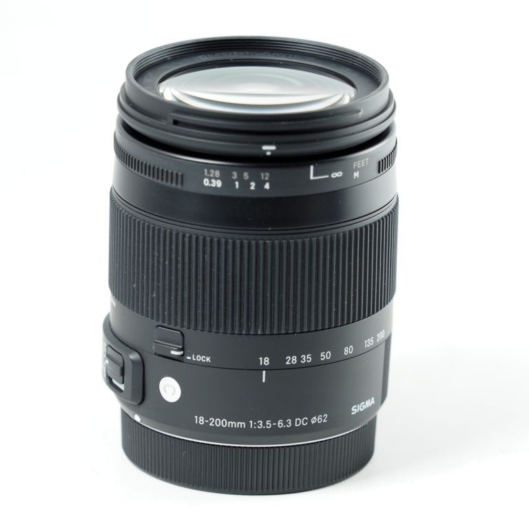 SIGMA 18-200 mm F 3.5-6.3 DC MACRO OS HSM Contemporary C 014 Canon EF-Sマウント シグマ 高倍率ズーム 14130