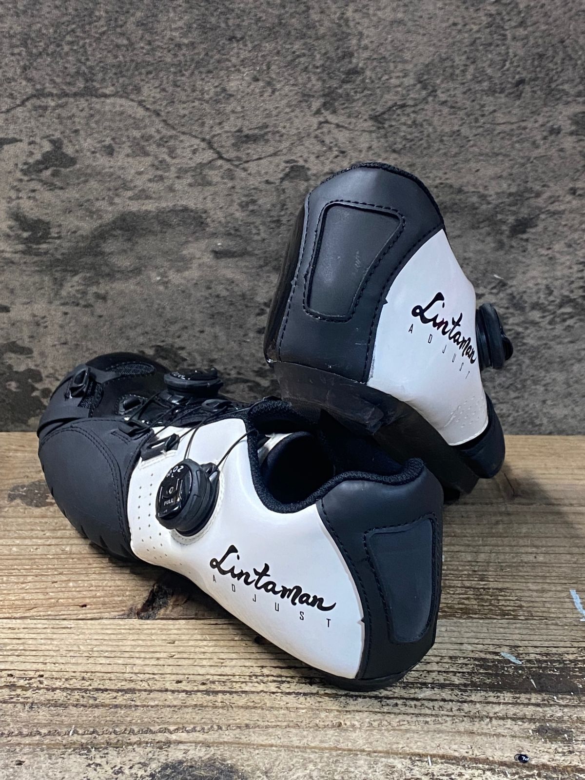 JR988 リンタマン Lintaman ADJUST ビンディングシューズ 3穴 黒 白