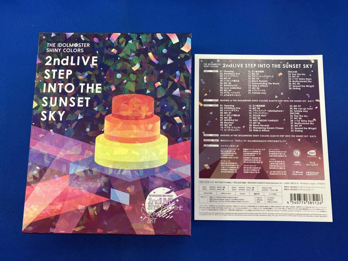THE IDOLM@STER SHINY COLORS 2ndLIVE STEP INTO THE SUNSET SKY(初回